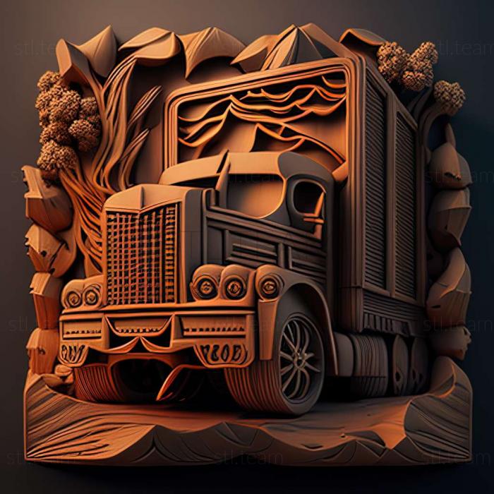 3D модель Игра Тяжелый апокалипсис грузовика (STL)